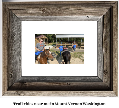 trail rides near me in Mount Vernon, Washington